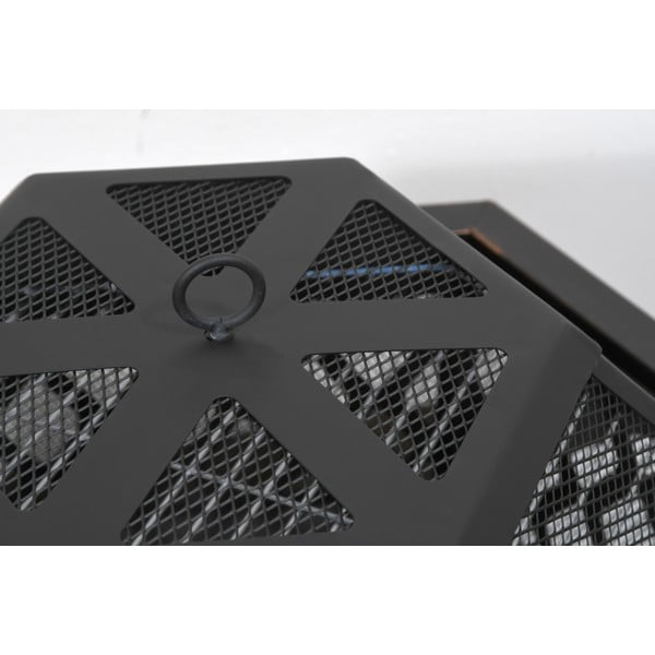 Lauko židinys ir krosnis Hexagon – Cattara-image-4