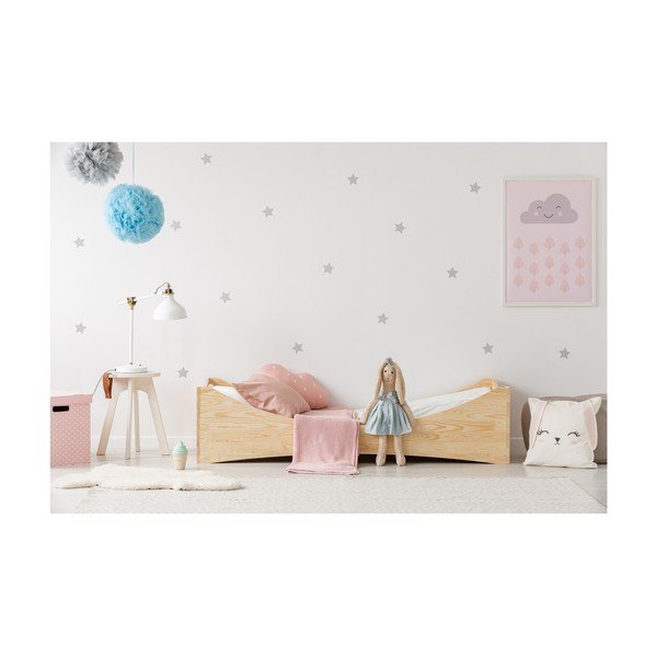 Vaikiška lova iš pušies medienos Adeko Mila BOX 3, 70 x 160 cm-image-2
