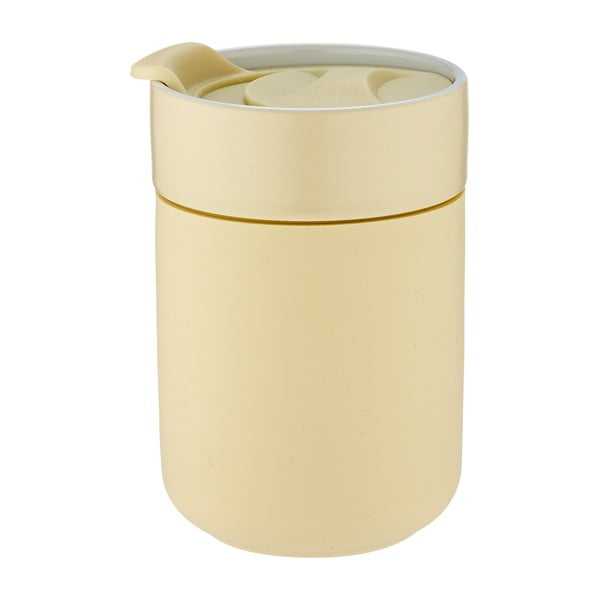 Kelioninis puodelis (ne termo) šviesiai geltonos spalvos 260 ml – Ladelle