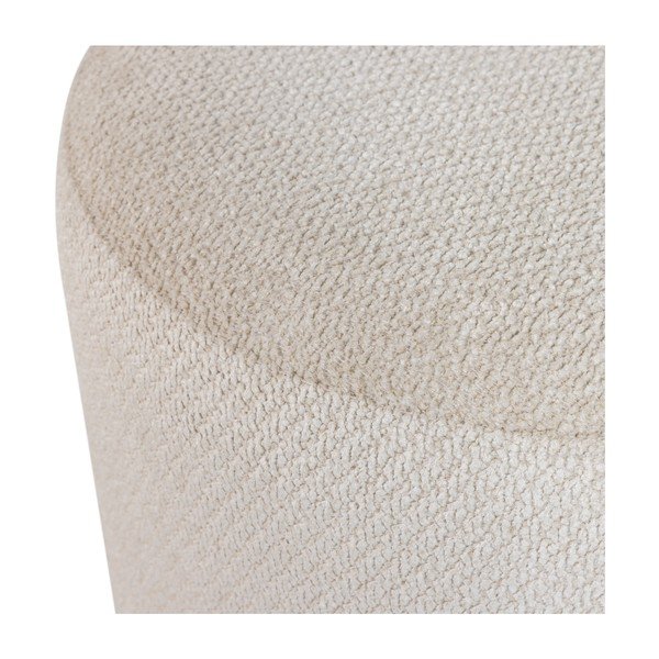 Smėlio spalvos pufas iš boucle Islen – WOOOD-image-4