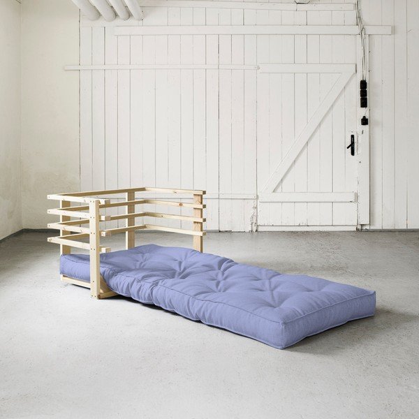 Kintamas fotelis "Karup Funk Natural/Blue Breeze-image-1