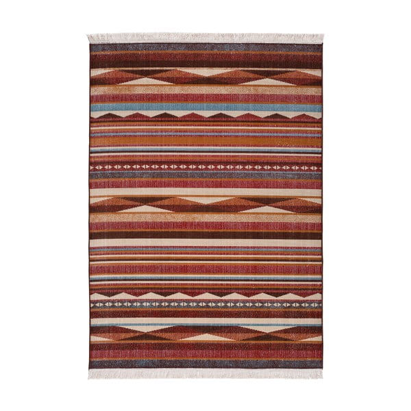 Raudonas kilimas Universal Caucas Stripes, 120 x 170 cm