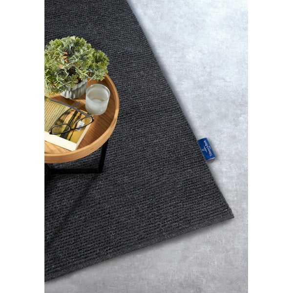 Rankų darbo iš vilnos kilimas tamsiai pilkos spalvos 80x200 cm Francois – Villeroy&Boch-image-2