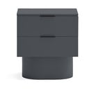 Antracito spalvos naktinis staliukas Totem – Teulat