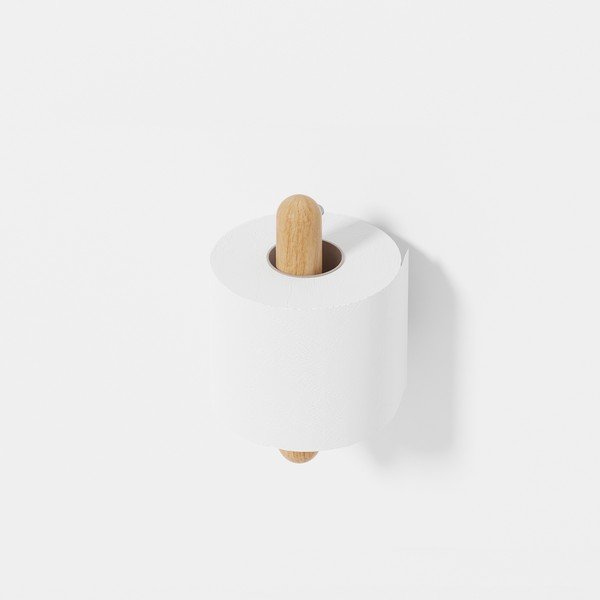 Ąžuolinis tualetinio popieriaus sieninis laikiklis Wireworks Yoku-image-3
