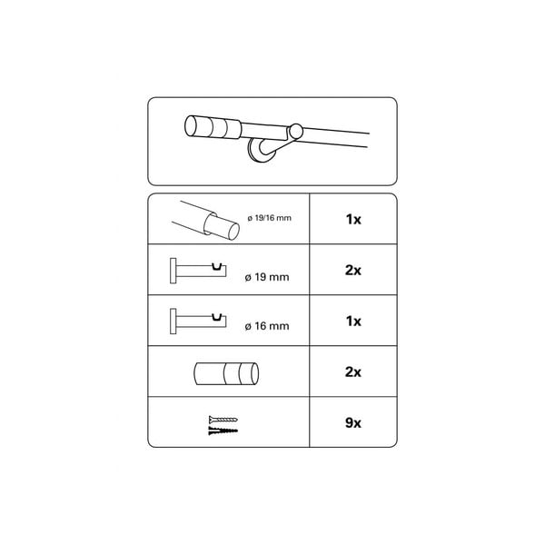 Metalinis ištraukiamas stoglangis 120-210 cm Kreta - Gardinia-image-4
