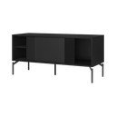 Juodos spalvos TV spintelė 116x55x42 cm Met Mini – noo.ma