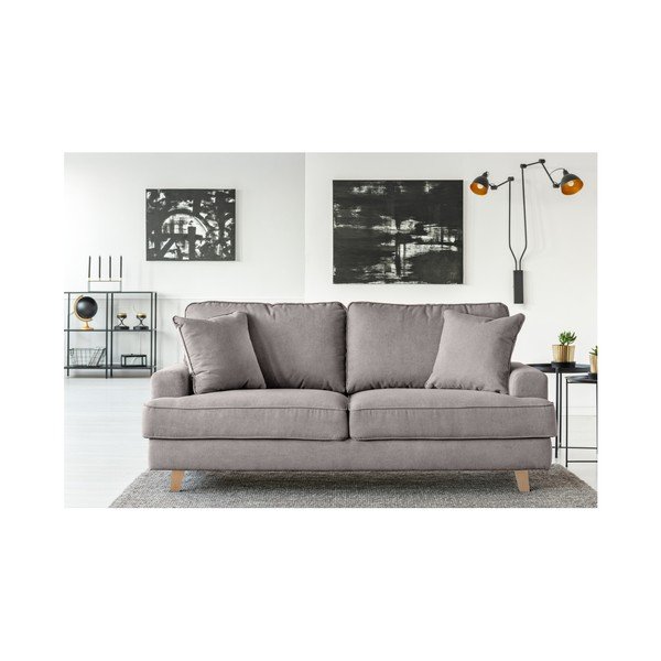 Pilka trivietė sofa Cosmopolitan design Madrid-image-3