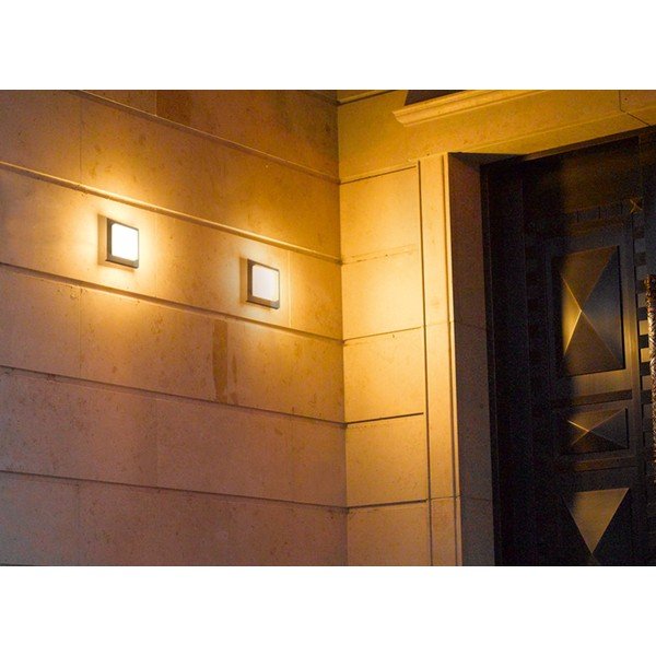 Sieninis lauko šviestuvas LED (aukštis 14 cm) Hondo – Trio-image-1