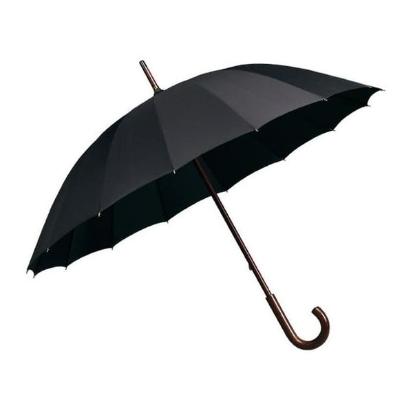 Juodas "Ambiance Elegance" skėtis, ⌀ 102 cm