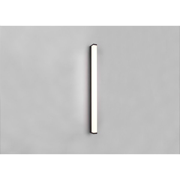 Matinės juodos spalvos LED sieninis šviestuvas (ilgis 80 cm) Fabio - Trio-image-1