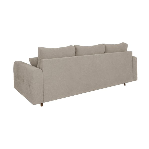 Smėlio spalvos iš boucle sofa 210 cm Ariella – Ropez-image-2