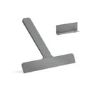 Pilkos spalvos valytuvas su laikikliu 22 cm Ume – Zone