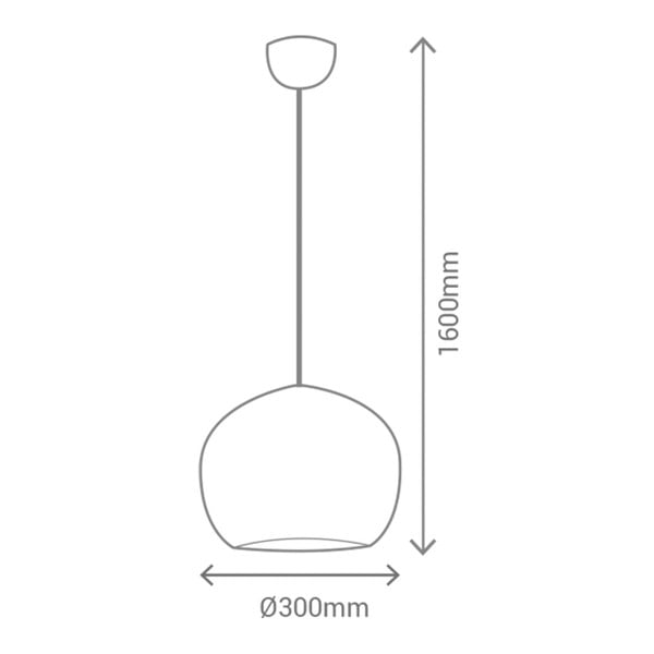 Juodas pakabinamas šviestuvas SULION Carol-image-1