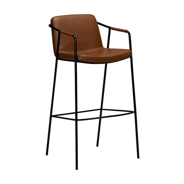 Ruda dirbtinės odos baro kėdė DAN-FORM Denmark Boto, aukštis 95 cm
