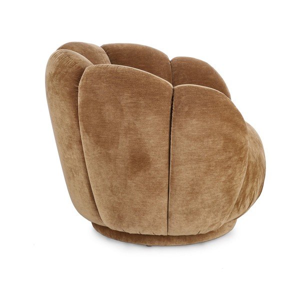 Rudos spalvos krėslas Tulip – Bizzotto-image-3