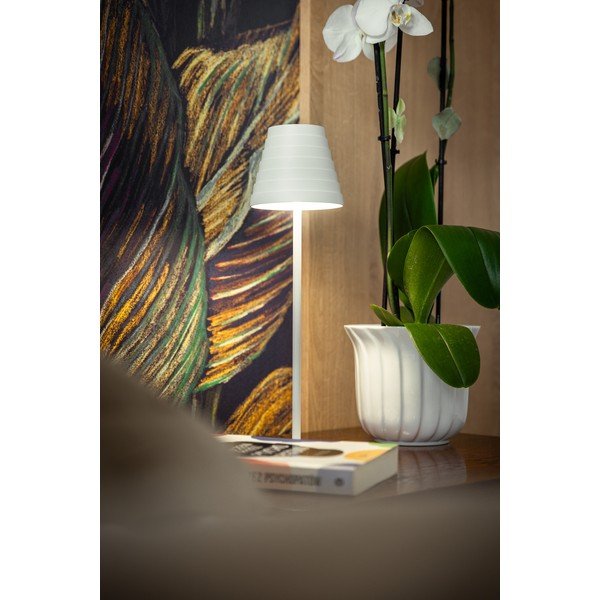 Stalinis šviestuvas baltos spalvos LED (aukštis 37 cm) Fizzi – GTV-image-2