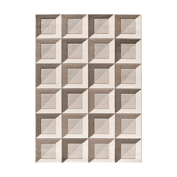 Rudos spalvos kilimas 140x200 cm Badet – Universal
