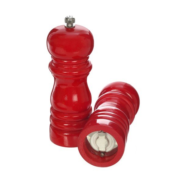 2 medinių raudonų pipirų ir druskos malūnėlių rinkinys Premier Housewares-image-2