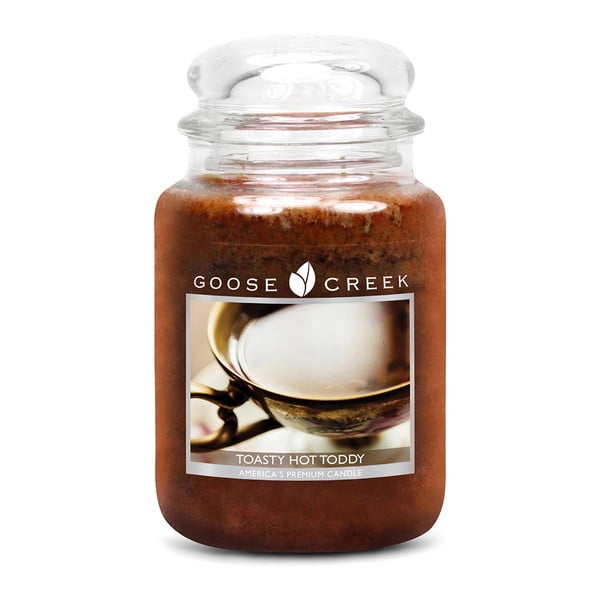 "Goose Creek Hot Grog Toddy" kvapioji žvakė, 150 valandų degimo trukmė