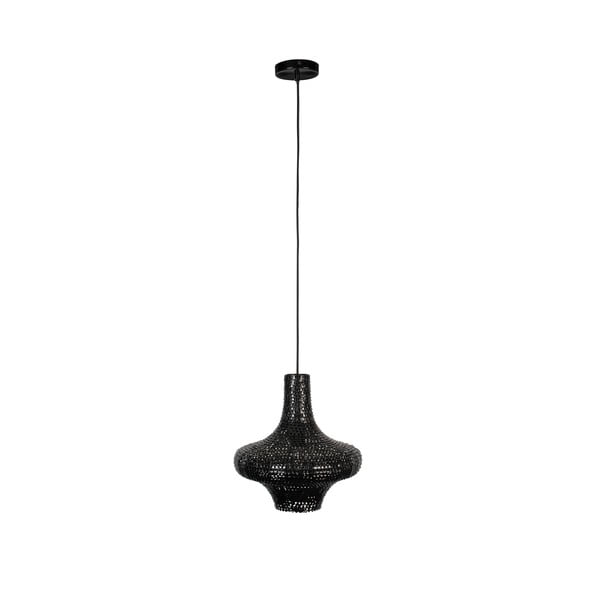 Juodas pakabinamas šviestuvas "Dutchbone Trooper", ø 35 cm