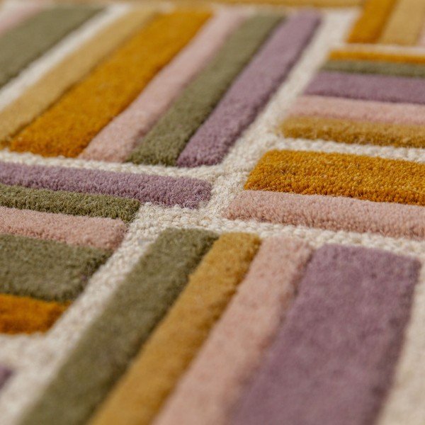 Rankų darbo iš vilnos kilimas 160x230 cm Lattice Shaped  – Flair Rugs-image-2