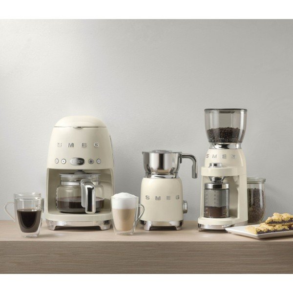 Kreminės baltos spalvos kavos filtravimo aparatas SMEG-image-1