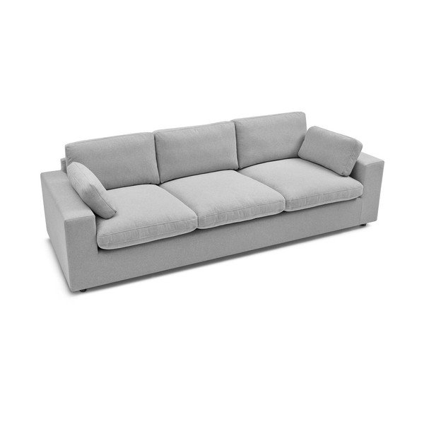 Šviesiai pilkos spalvos sofa 250 cm Belair – Bobochic Paris-image-4
