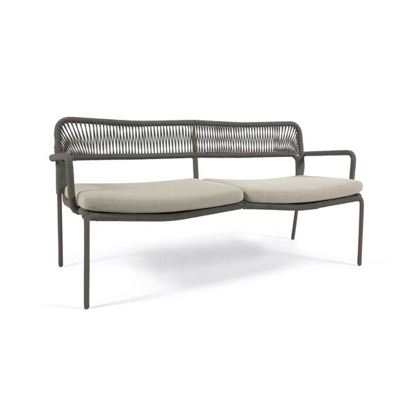 Sodo sofa tamsiai žalios spalvos Cailin – Kave Home-image-1