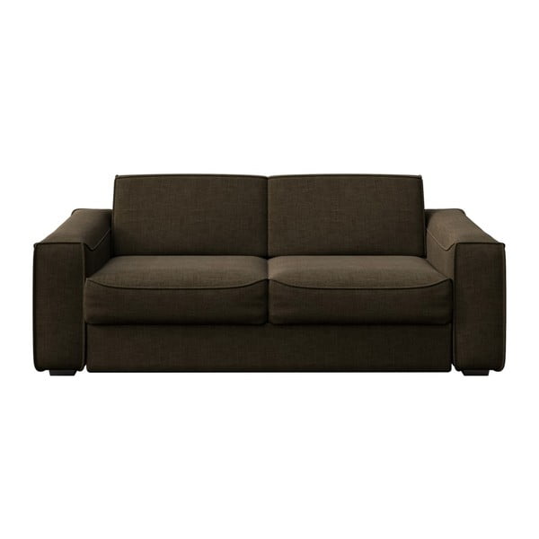 Rudos spalvos sofa-lova MESONICA Munro, 224 cm