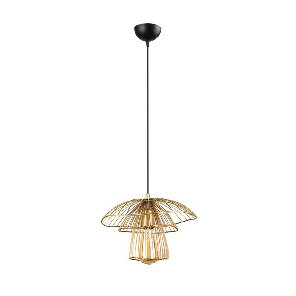 Aukso spalvos pakabinamas šviestuvas Squid Lighting Root, aukštis 117 cm-image-3