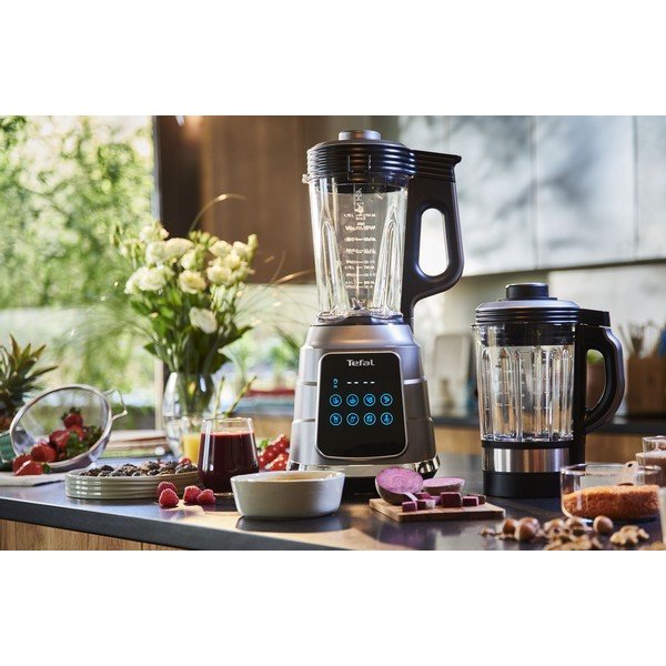 Trintuvas sidabrinės spalvos stalinis trintuvas High Speed Ultrablend Boost BL985A31 – Tefal-image-2