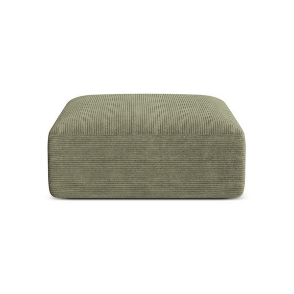 Žalios spalvos taburetė iš kordinio velveto Campi – Cosmopolitan Design-image-1
