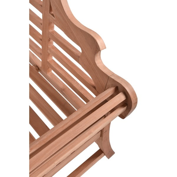 Medžio masyvo sodo suoliukas natūralios spalvos Picadilli – Garden Pleasure-image-3