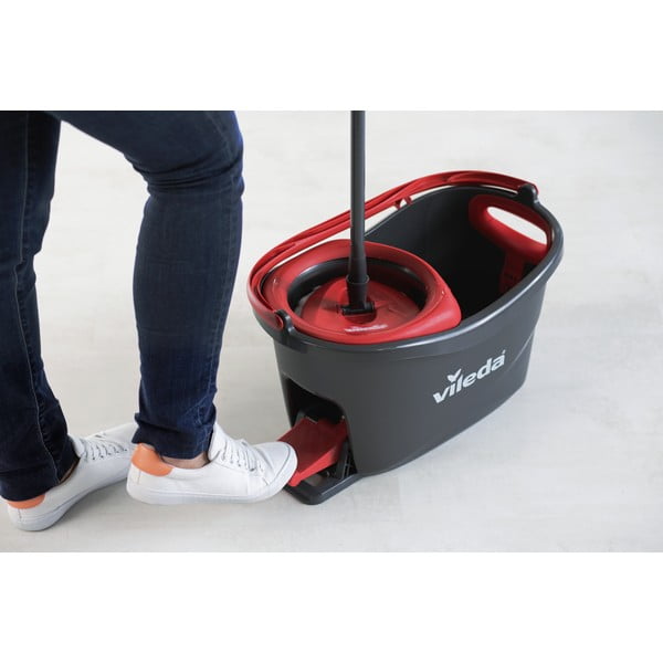 Kibiro ir šepečio rinkinys grindims valyti Vileda Turbo-image-2