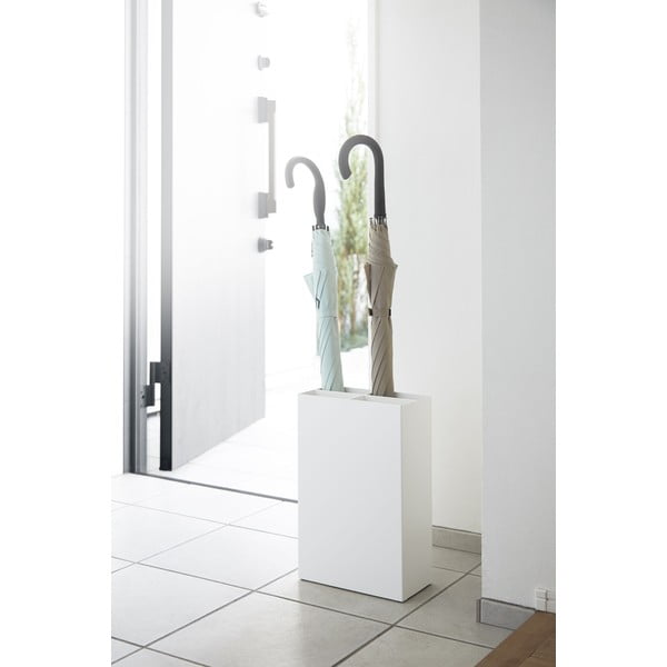 Baltas metalinis stovas skėčiams Yamazaki Smart-image-3