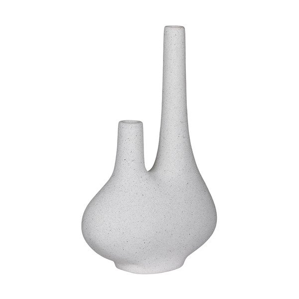 Vaza baltos spalvos iš keramikos – House Nordic-image-2