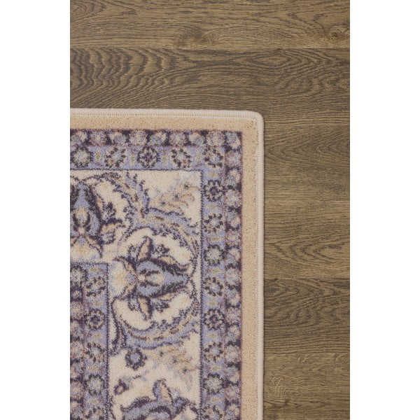 Kilimas iš vilnos kreminės spalvos 133x180 cm Philip – Agnella-image-3