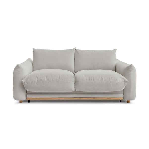 Sulankstoma sofa šviesiai pilkos spalvos 214 cm Ernest – Bobochic Paris