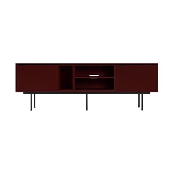 Bordo spalvos TV spintelė 189x61x42 cm Mod – noo.ma