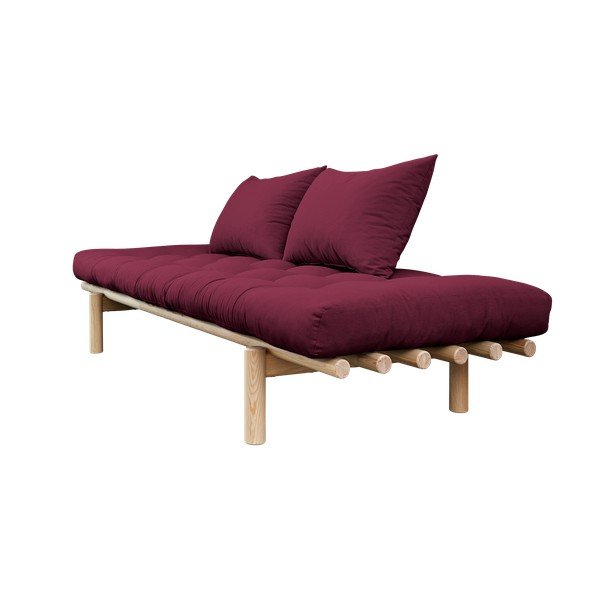 Sofa "Karup Design Pace Natural Clear/Light Bordeaux-image-3