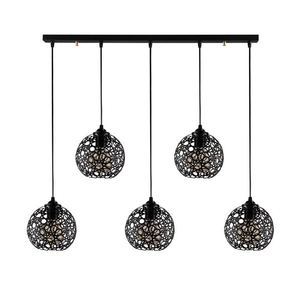 Kabantis šviestuvas juodos spalvos ø 17 cm Fellini – Opviq lights-image-3