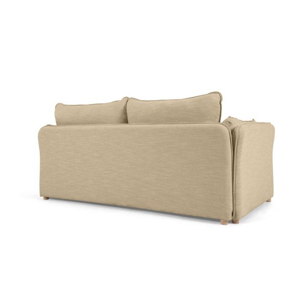 Smėlio spalvos sulankstoma sofa 210 cm Tanit – Kave Home-image-4