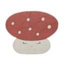 Raudonos spalvos vaikų žaidimų kilimėlis 120x98 cm Mushroom – OYOY Mini