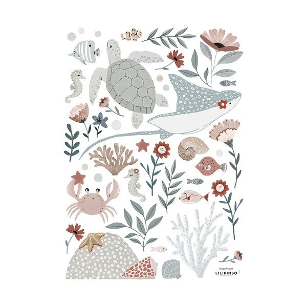 Lipdukų lapas 30x42 cm Ocean Dream – Lilipinso