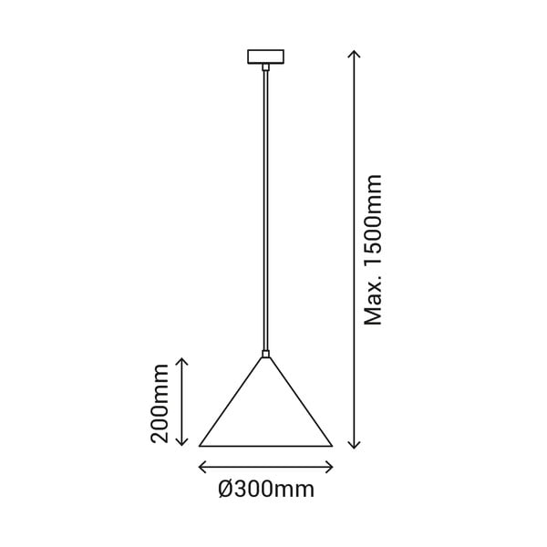 Žalias pakabinamas šviestuvas SULION Vilma, aukštis 150 cm-image-4