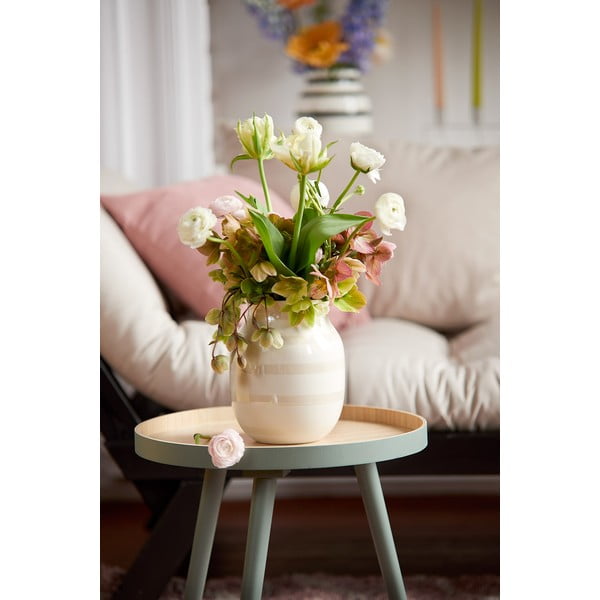 Baltos keramikos vaza Kähler Design Omaggio, aukštis 20 cm-image-2