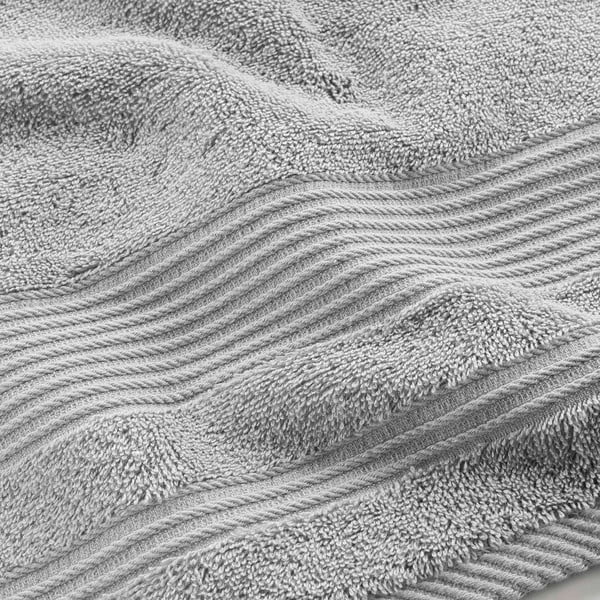 Iš frote audinio iš medvilnės vonios rankšluostis šviesiai pilkos spalvos 70x130 cm Tendresse – douceur d'intérieur-image-2