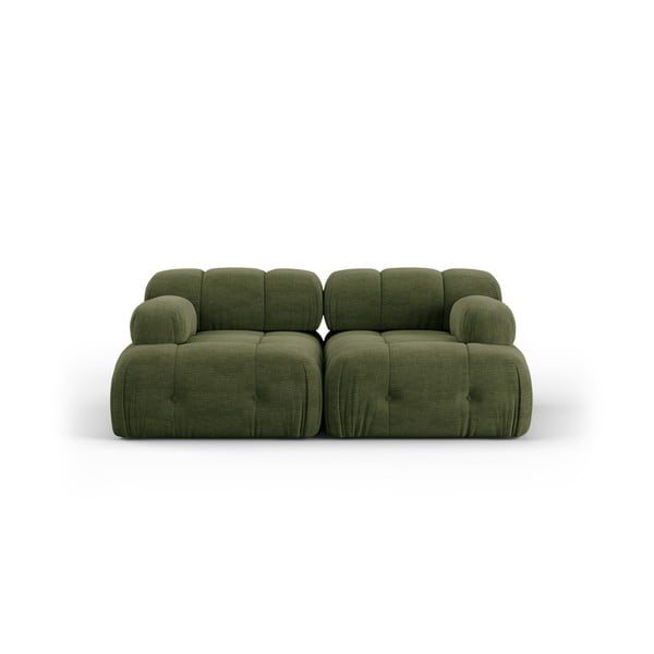 Sofa tamsiai žalios spalvos 192 cm Ferento – Cosmopolitan Design