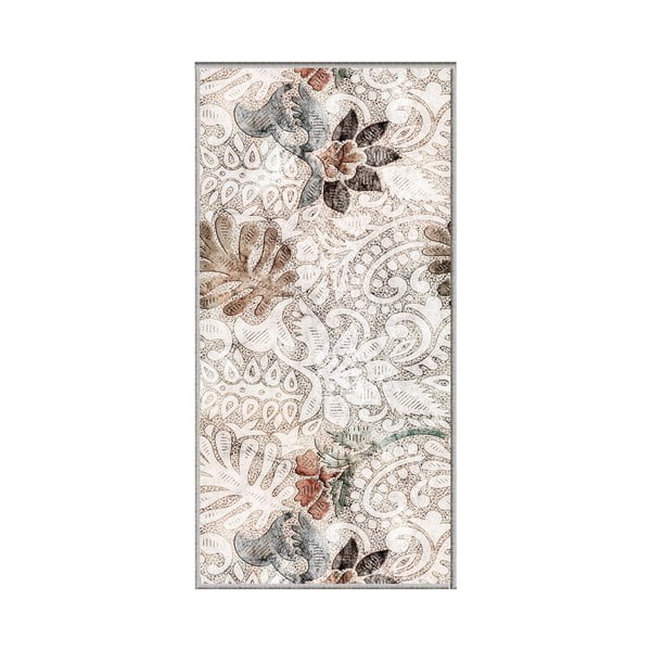 Skalbiamas kilimas smėlio spalvos 58x240 cm Vintage Garden – Oyo Concept-image-2